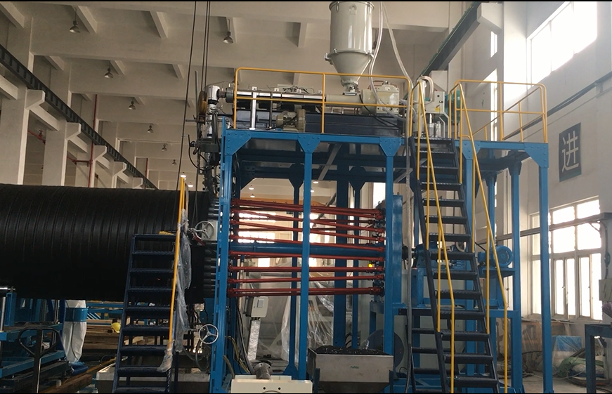 Виробництво труб ПНД великого діаметра